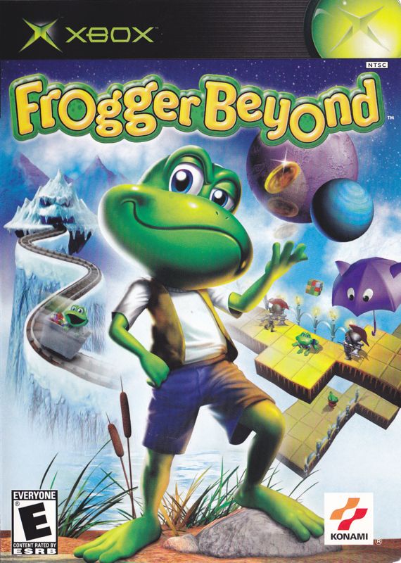 Frogger Beyond box art for Xbox